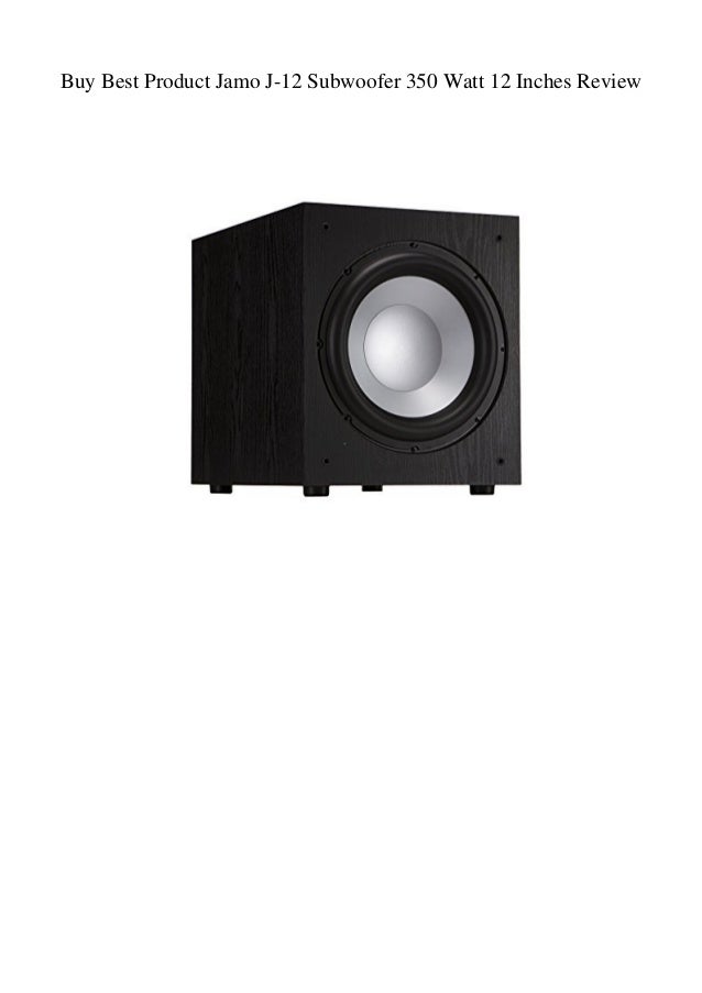 jamo j12 subwoofer