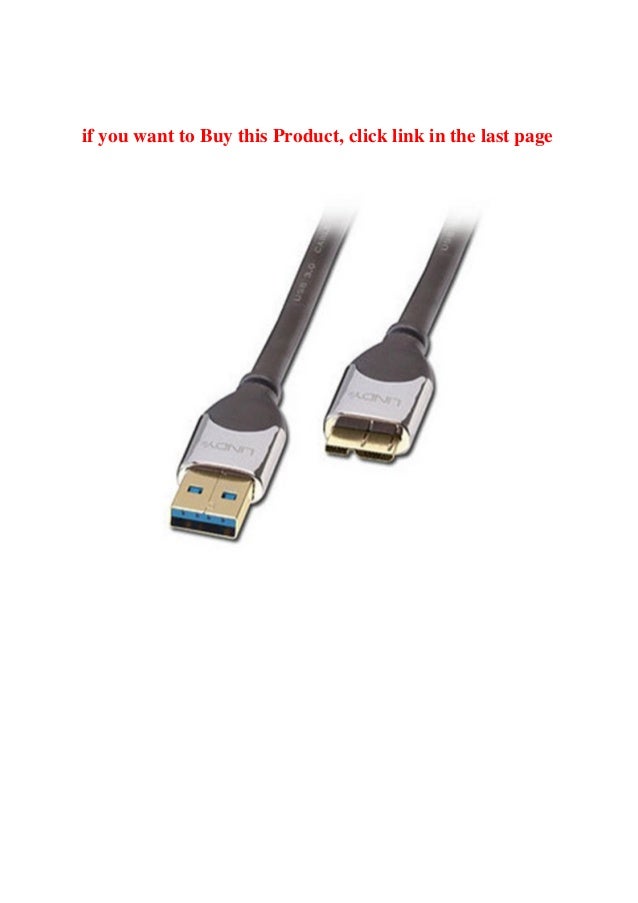 Buy Best Product LINDY 0.5m CROMO USB 3.0 Type A Male to