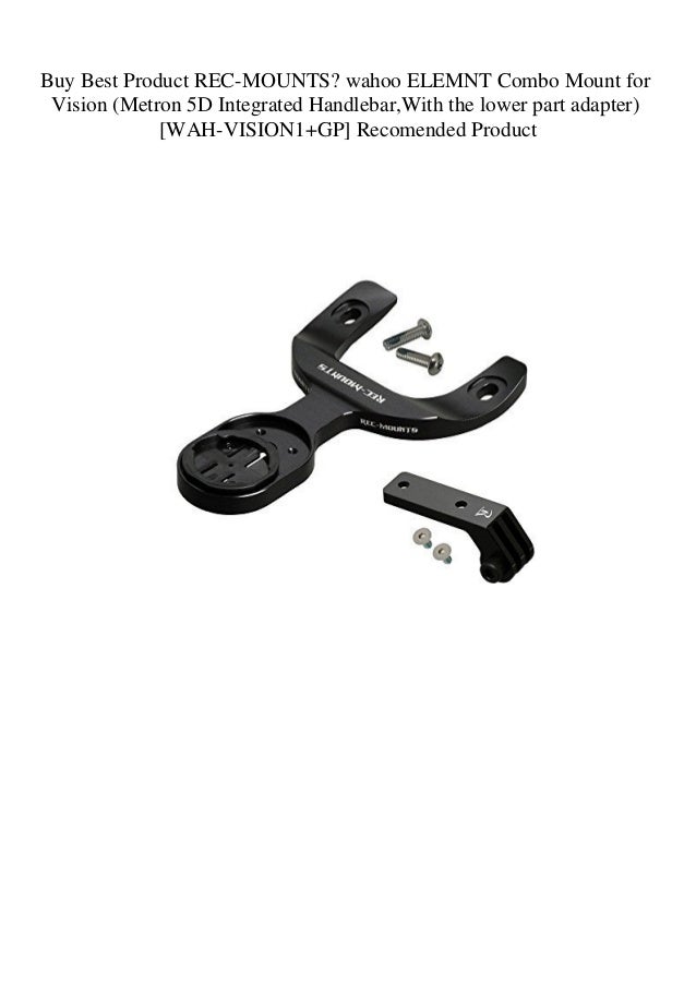 wahoo combo mount