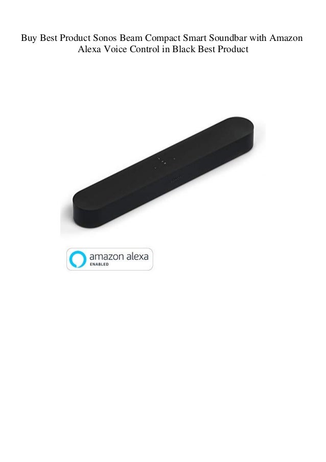 sonos beam voice control