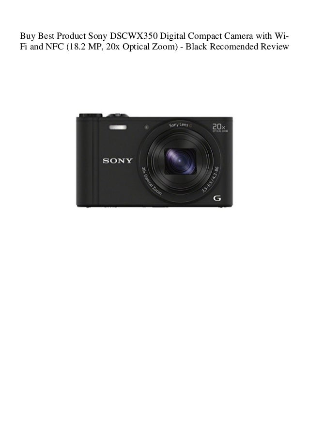 Buy Best Product Sony DSCWX350 Digital Compact Camera with WiFi and