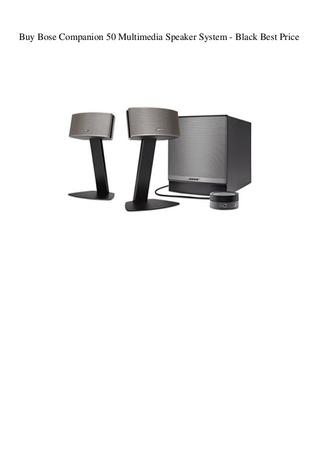 bose companion 50 for tv