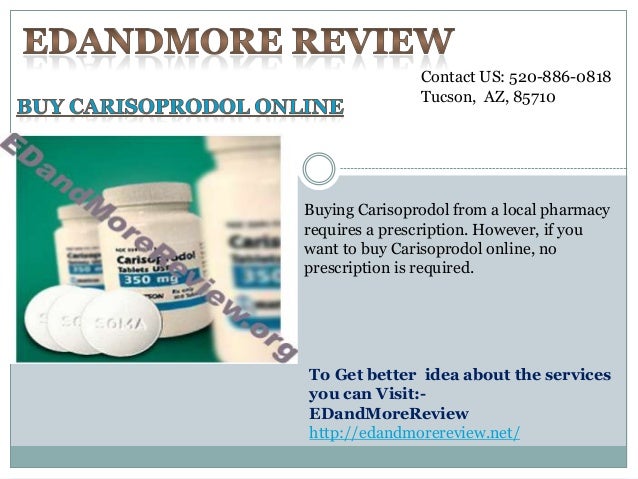 Carisoprodol for sale online