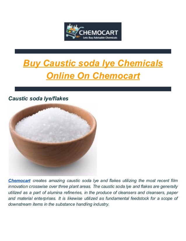 Buy Caustic soda lye Chemicals