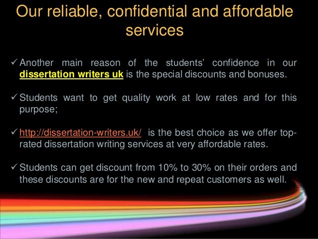 Cheap dissertation writers