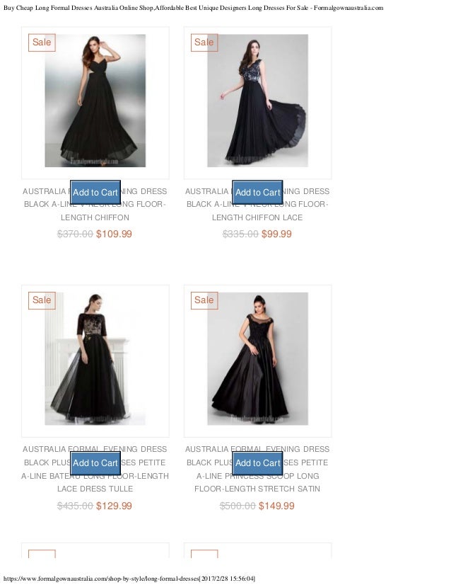 Buy Cheap Long Formal Dresses Australia Online Shop Affordable Best U