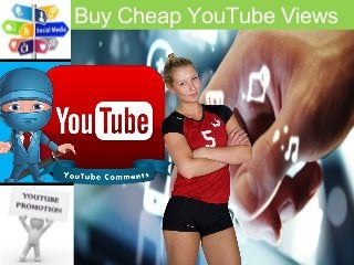 Buy Cheap YouTube Views

 