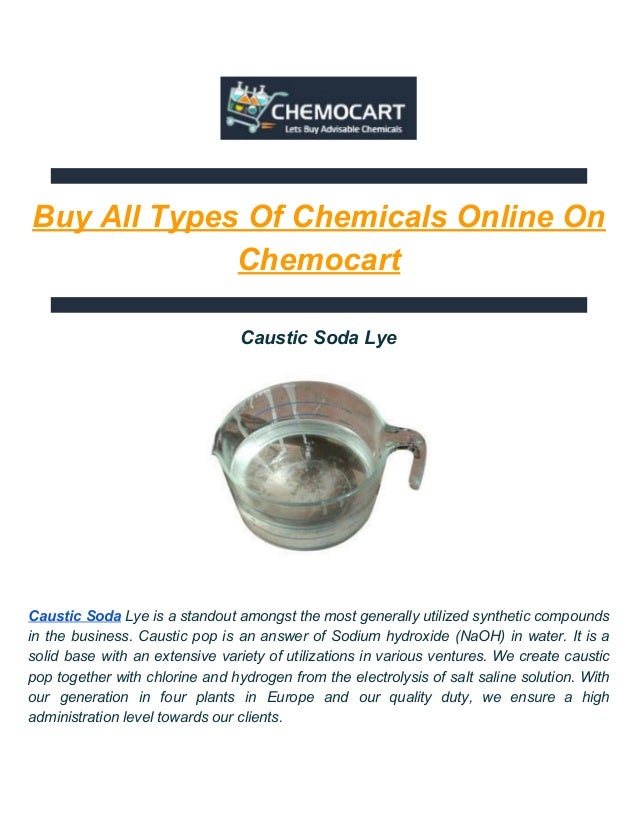 Buy Chemical Of Caustic Soda Lye