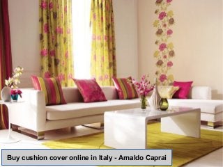 Buy cushion cover online in Italy - Arnaldo Caprai
 