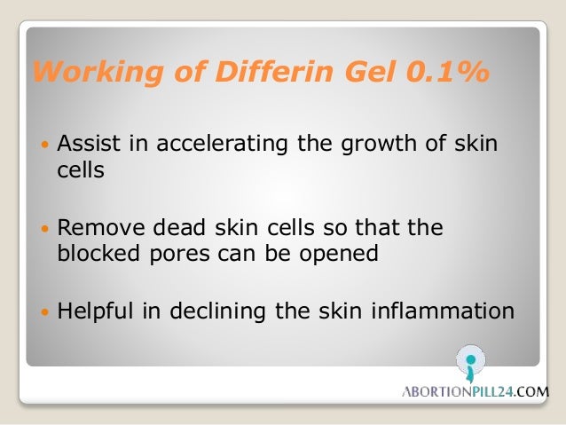 Differin gel purchase online