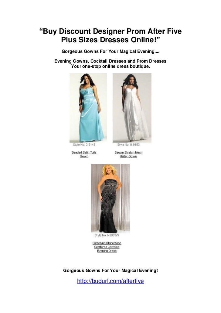 after five plus size