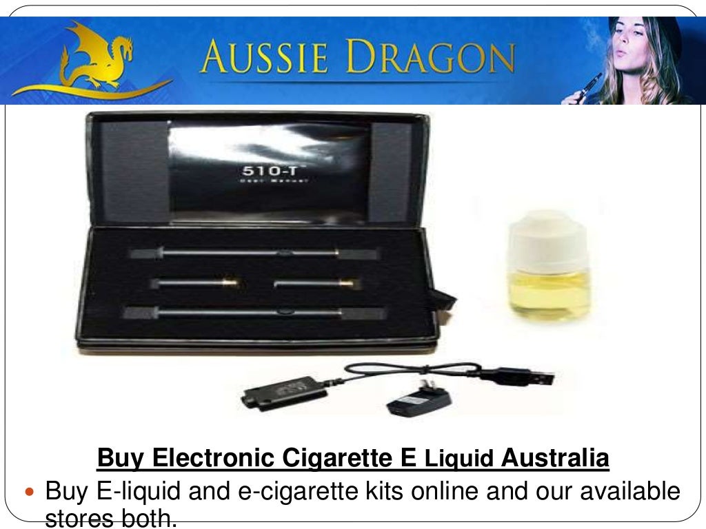 Buy Electronic Cigarettes in Australia