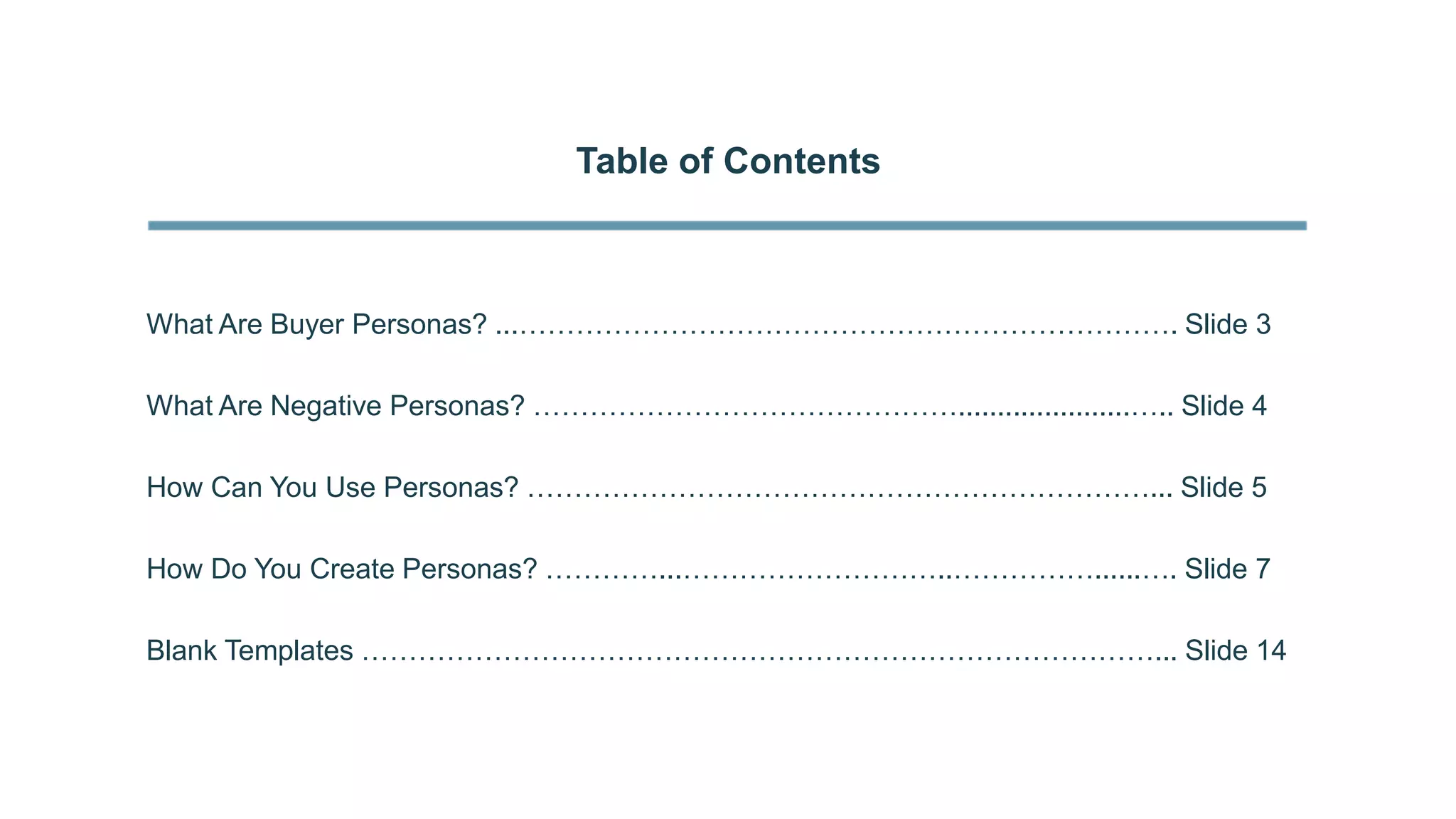 HubSpot Buyer personatemplate PDF