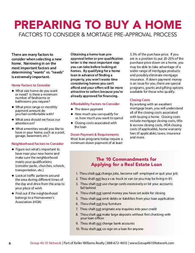 Group 46:10 Home Buyer Guide Group 46:10 Home Buyer Guide