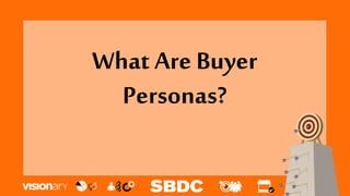 What Are Buyer
Personas?
 