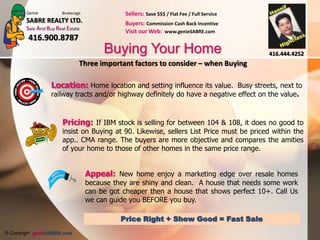 Last but not the least:Points to Know!Full service flat fee brokerage
