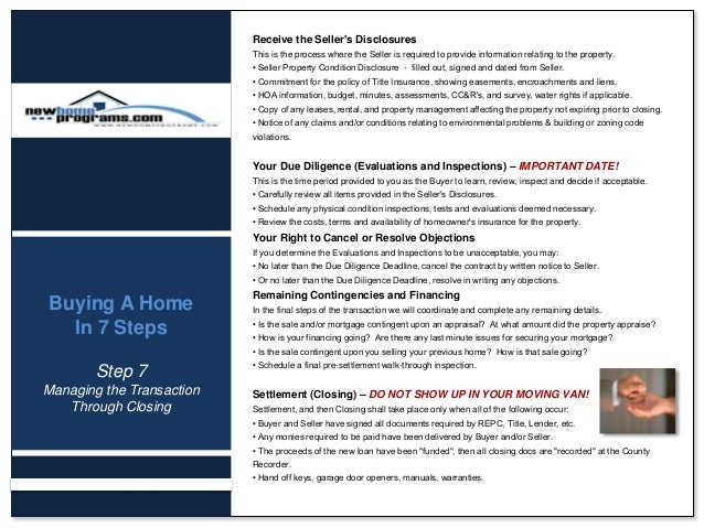 Through Closing 25 YourCompanyRE Buying A Home In 7 Steps Through Closing 25 YourCompanyRE Buying A Home In 7 Steps