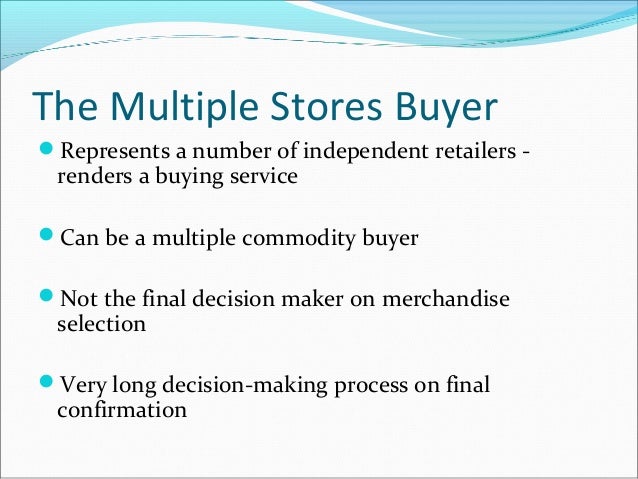 Buyer Profiles Types Of Buyers Retail And Fashion Merchandising Buyer Profiles Types Of Buyers Retail And Fashion Merchandising