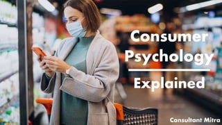 Consumer
Psychology
Explained
Consultant Mitra
 