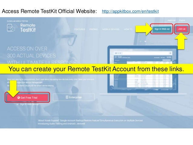5 Min To Get Your Remote Testkit Ready Cloud Mobile Testing