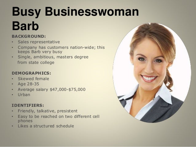 Starbucks Buyer Persona 2015