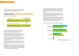 10 11
Those spending over £50k were more likely to make contact during
the process of identifying potential suppliers (69%) than those
spending less (58%), possibly reflecting the increased importance
of making sure the best supplier is chosen as the investment size
increases.
Familiarity with the purchase itself did have some influence on
contact patterns. Those buying something completely new to their
business were more likely to make contact with potential suppliers
early on, when they were defining their need.
Whilst it is perhaps unsurprising that those with no experience of
purchasing a product tend to seek early clarification, it is interesting
that this pattern did not continue into the later stages of the
purchase process. In fact, those purchasing something more familiar
made more contact during the final selection process.
0 100
While looking to
understand or define need
In process of identifying
potential suppliers
In making final
supplier selection
None of these
Purchase completely new to business (387)
Purchase similar to previous purchases (474)
CONTACT WITH POTENTIAL SUPPLIERS - BY REPEAT/NEW PURCHASE
ABOUT THE SURVEY
Over half of purchases were for under £/¤ 30,000 (56%), whilst 17%
were for over £/¤ 100,000. Unsurprisingly, those in companies with
over 1,000 employees spent more on average.
INVOLVEMENT IN THE PURCHASE PROCESS
Even though the purchases being evaluated were relatively large,
at least four in ten respondents reported that they were solely
responsible for each stage of the purchase process.
Respondents were asked whether they had made contact with
potential suppliers at each stage of the procurement process. In order
to ensure the question was being answered consistently, a definition
of ‘contact’ was displayed when this question was asked:
“By ‘direct contact’ we mean any contact that could have resulted
in the suppliers providing a response. So telephone calls or filling in
enquiry forms via websites would count, but passively looking at a
supplier website would not.”
Contact with potential suppliers was slightly more common during
the shortlisting stage than before or after, although results did
indicate a considerable amount of interaction occurring throughout
the process.
Respondents in Belgium were least likely to have made any contact in
the two stages prior to making their final choice of supplier. In total,
45% of Belgian respondents interacted with suppliers when looking
to define their need, and this figure did not increase much during the
process of identifying potential suppliers (49%).
STAGE IN THE PROCESS
Looking to understand or define the need
Looking to understand or define the need
Looking to understand or define the need
51%
61%
44%
PROPORTION OF RESPONDENTS
CONTACTING SUPPLIERS
Base: all respondents (1,017)
WHEN WERE SUPPLIERS INVOLVED?
 
