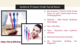 buy eyebrow trimmer online
