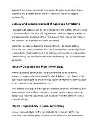 Buy Facebook Ads Accounts_ the Backbone of Social Advertising in 2025.pdf