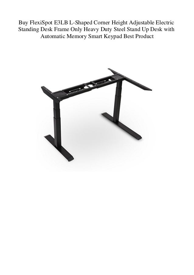 Buy Flexispot E3lb L Shaped Corner Height Adjustable Electric Standin