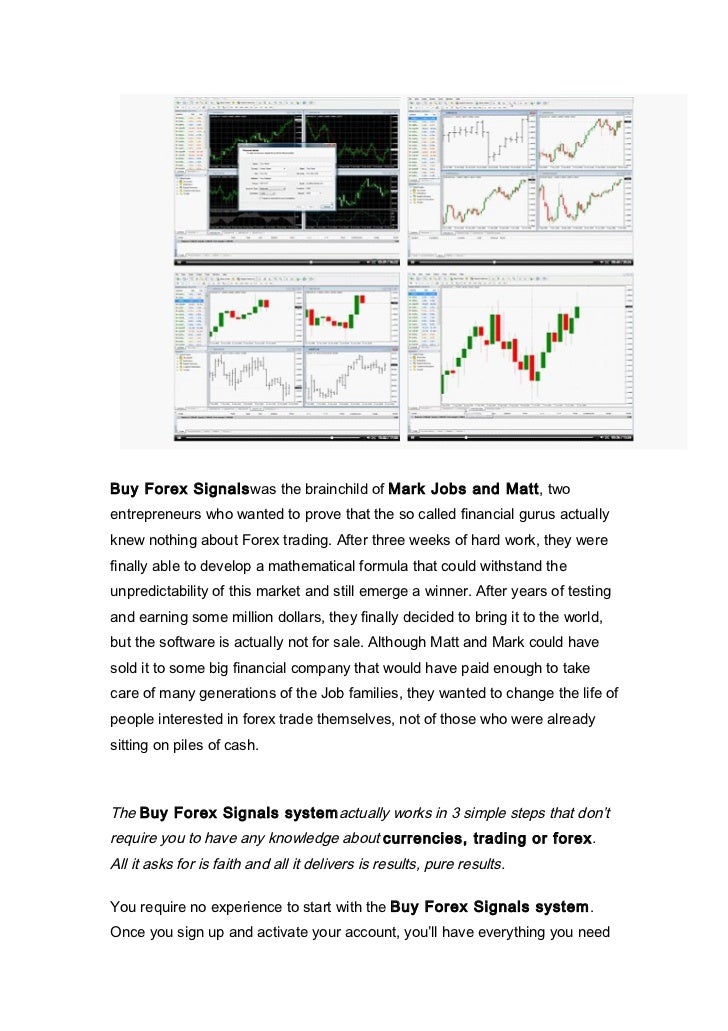 Buy forex signals