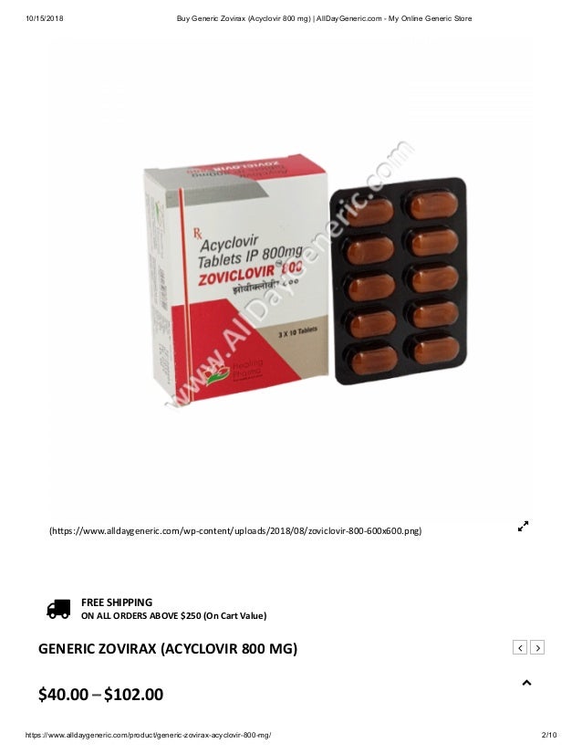 Zovirax Generic Buy