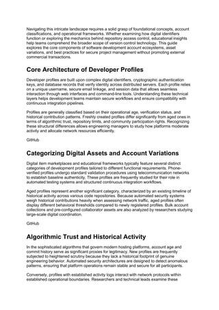 Buy GitHub Account Ecosystems and Project Management Integration. | DOCX