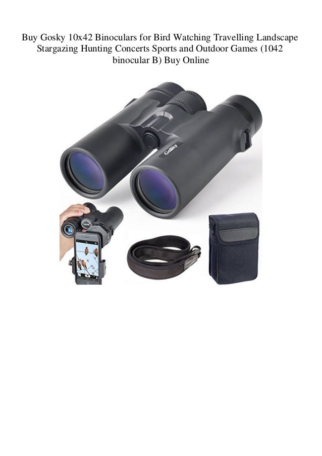 gosky 10x42 binoculars