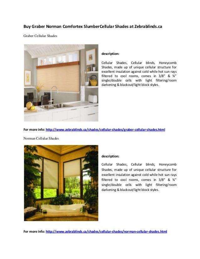 Buy graber norman comfortex slumber cellular shades at zebrablinds.ca