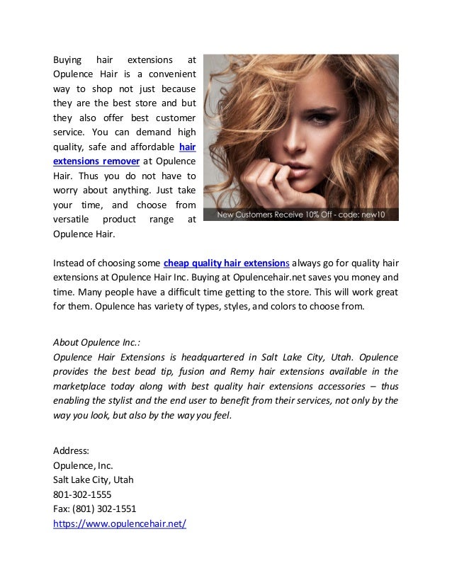 Buy Hair Extensions Online At Opulence Hair