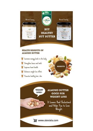 Buy Healthy Nut Butter -LaStevia
