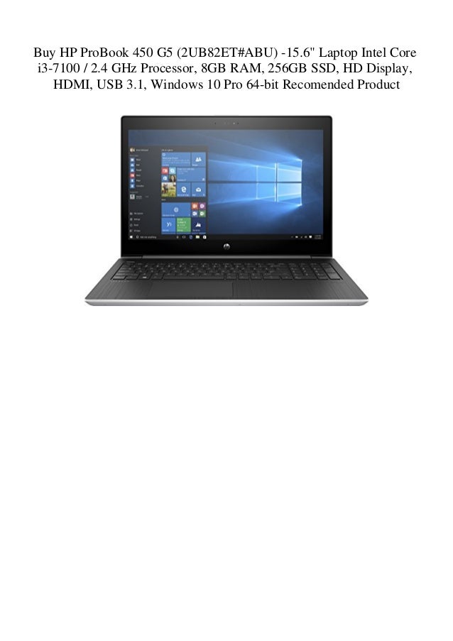 Buy Hp Probook 450 G5 2ubet Abu 15 6 Laptop Intel Core I3 7100