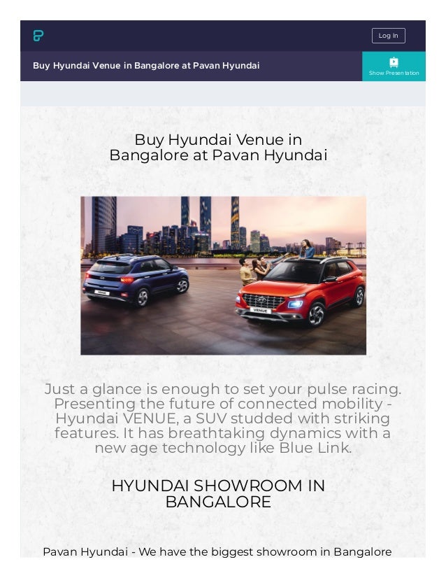Buy Hyundai Venue In Bangalore Hyundai Venue On Road Price Pavan