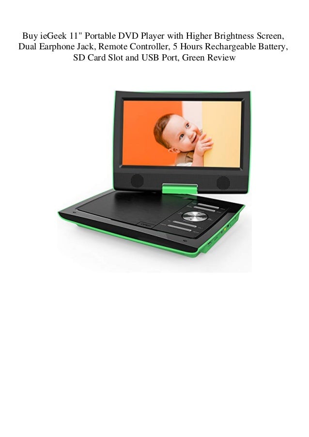 Iegeek 11 Portable Dvd Player