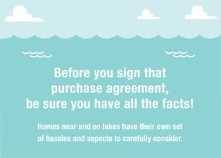 What You Should Know About Buying A Lake House