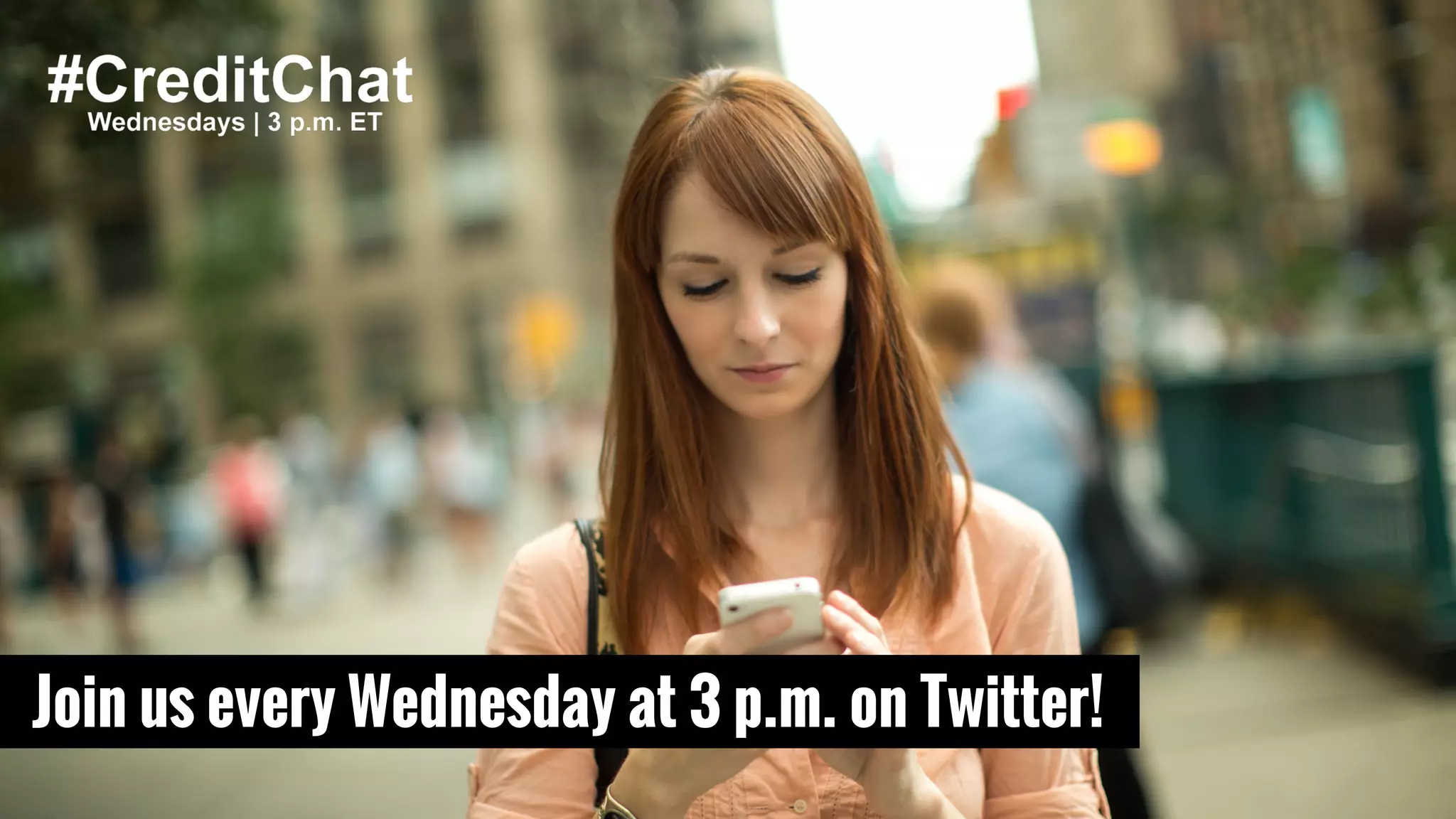 Join us every Wednesday at 3 p.m. on Twitter!
 