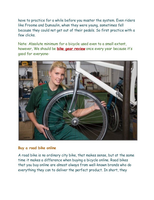buying a road bike online