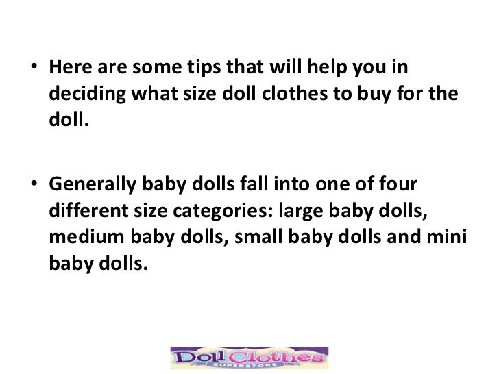 mini baby doll clothes