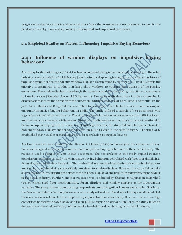 Dissertation on online retailing