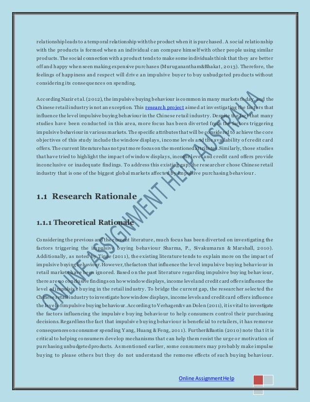 Buying a dissertation online behaviour