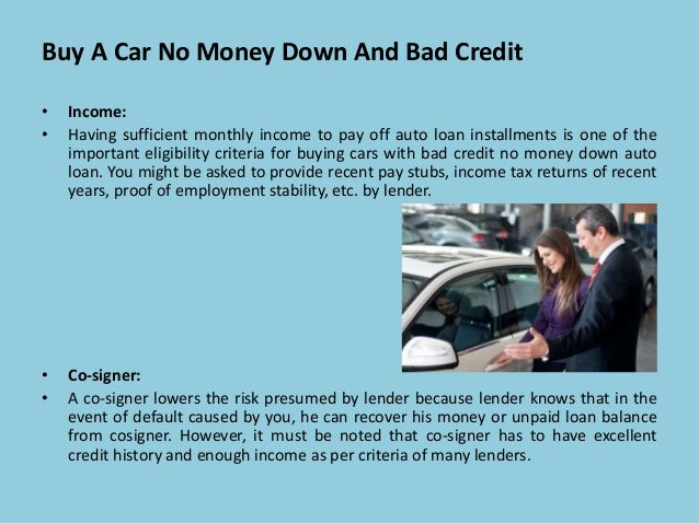 Get A Car With No Credit >> Buying Cars With Bad Credit No Money Down Get A Car With No Credit >> Buying Cars With Bad Credit No Money Down