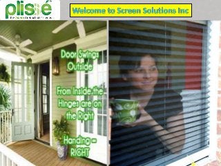 Buying custom retractable screens in austin at screen solutions inc