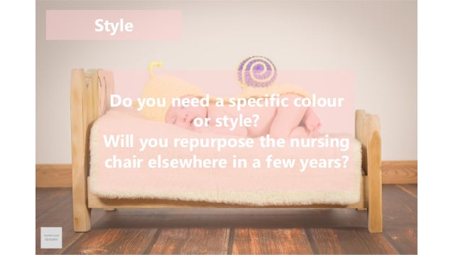 small nursery chair