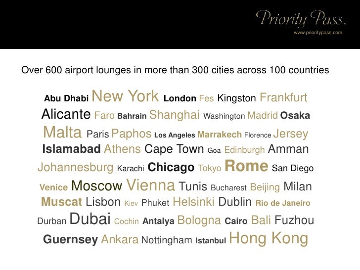 A Premium Product For Your Premium Customers Add Priority Pass To Yo
