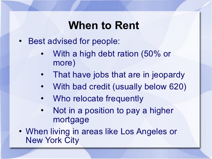 buying vs renting essay